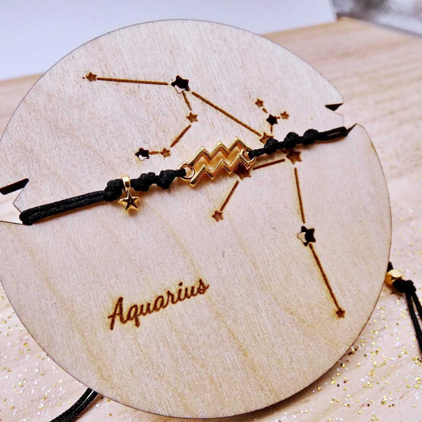 Aquarius Synastry Chart Bracelet — Bracelets from Toolittle — additional view 6