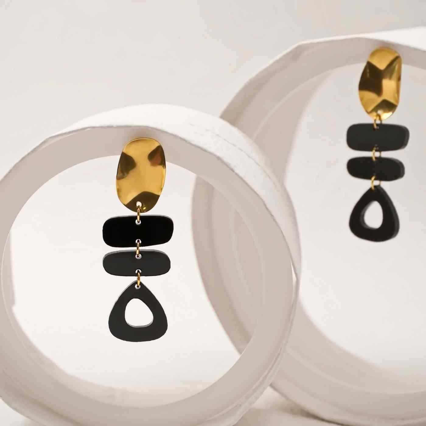 Earrings Plexi Glam — Earrings from Toolittle — additional view 2
