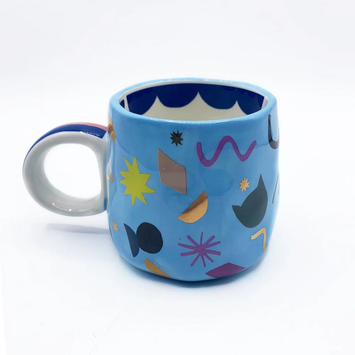 "I Work Hard" Cat Cup — Ceramics & pottery from Toolittle — additional view 6