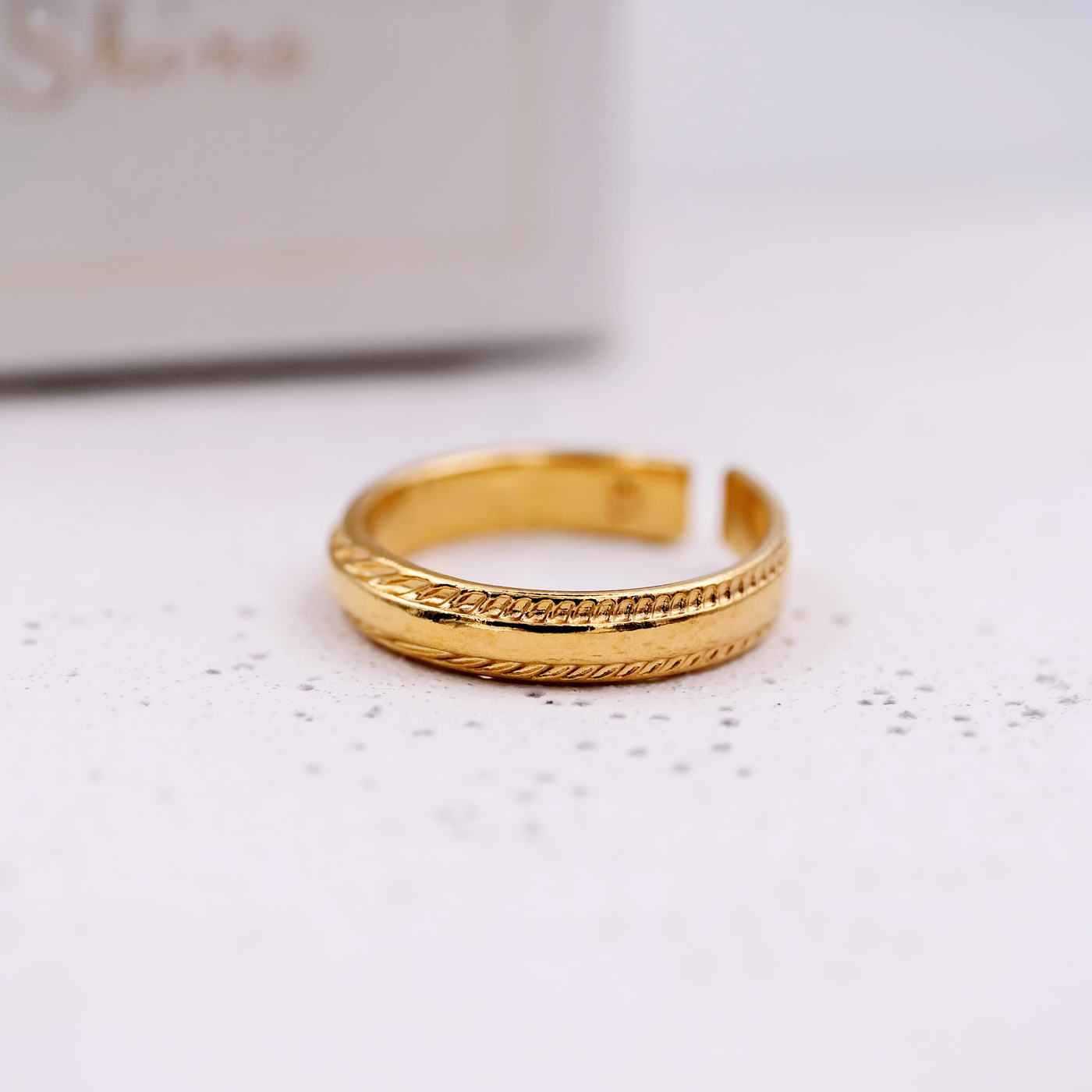 Oro art gold-plated ring — Rings from Toolittle — additional view 3