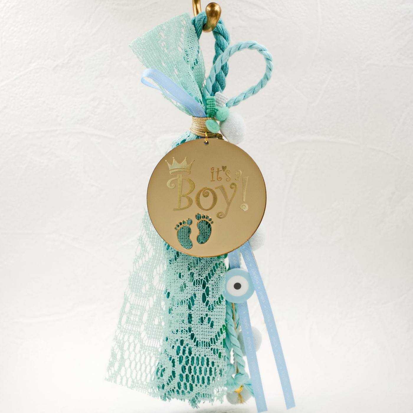 Hanging Lucky Charm Plexi Newborn — Pendants & charms from Toolittle — additional view 2