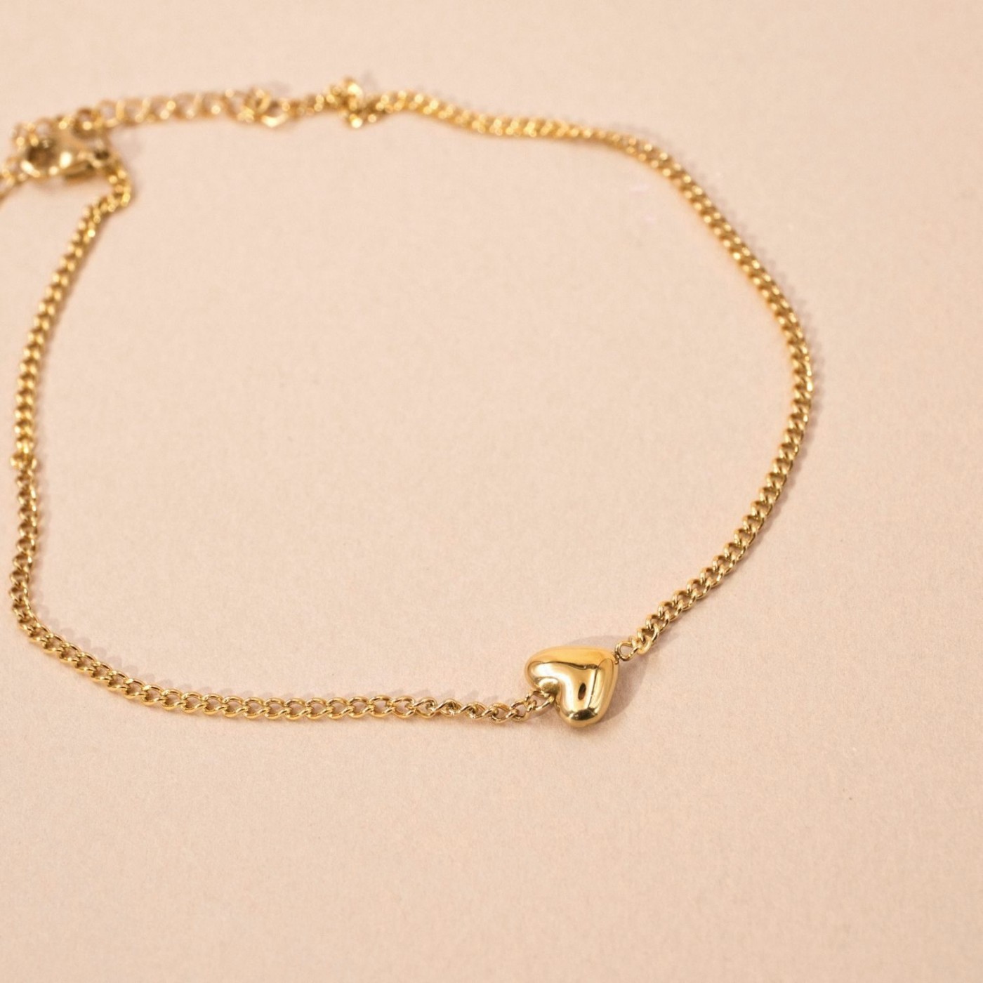 Inox Heart Chain Anklet — Anklets from Toolittle — additional view 4