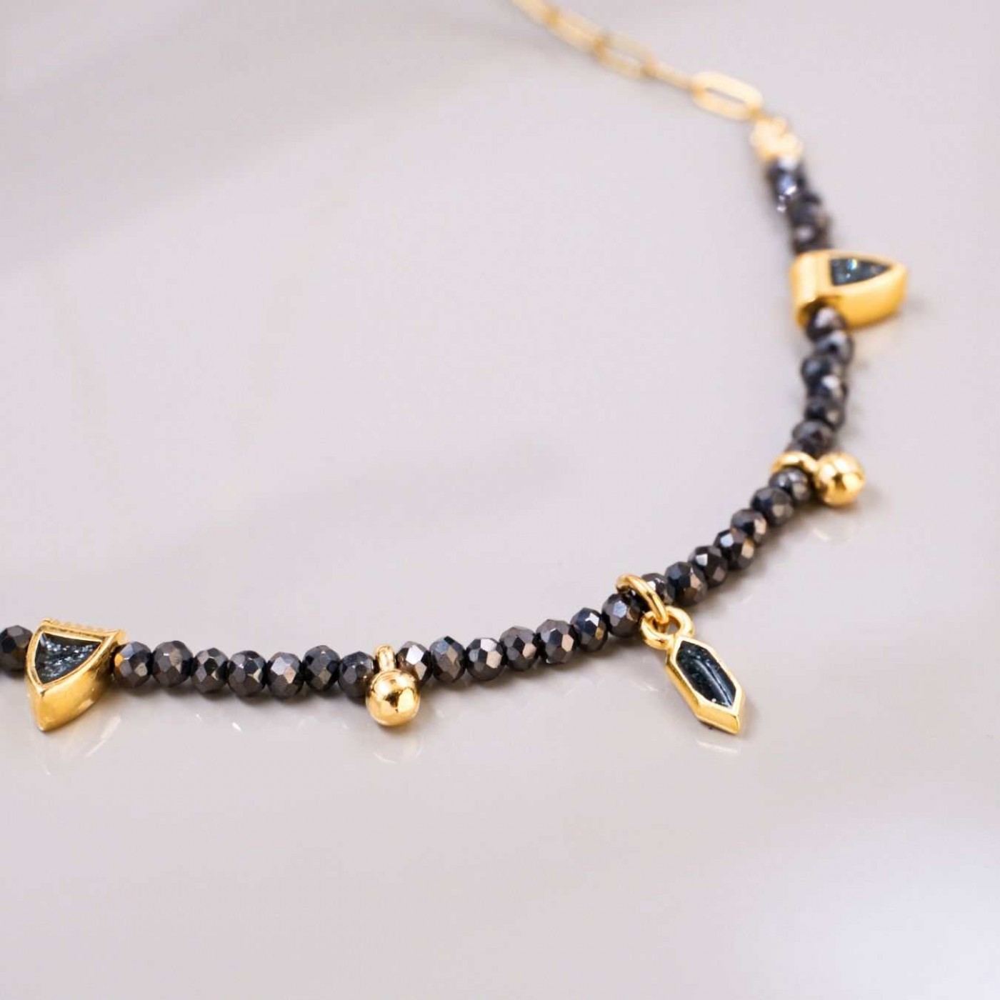 Crystal Jewelry: Handmade Glitter Necklace — Necklaces from Toolittle — additional view 2