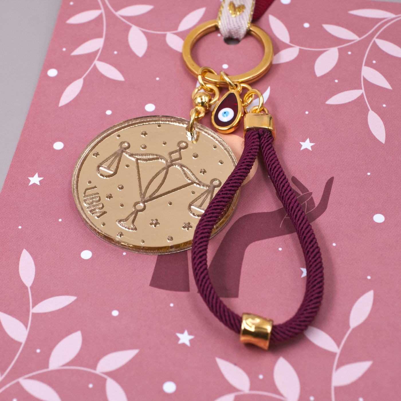 Libra Sign Keychain — Pendants & charms from Toolittle — additional view 3