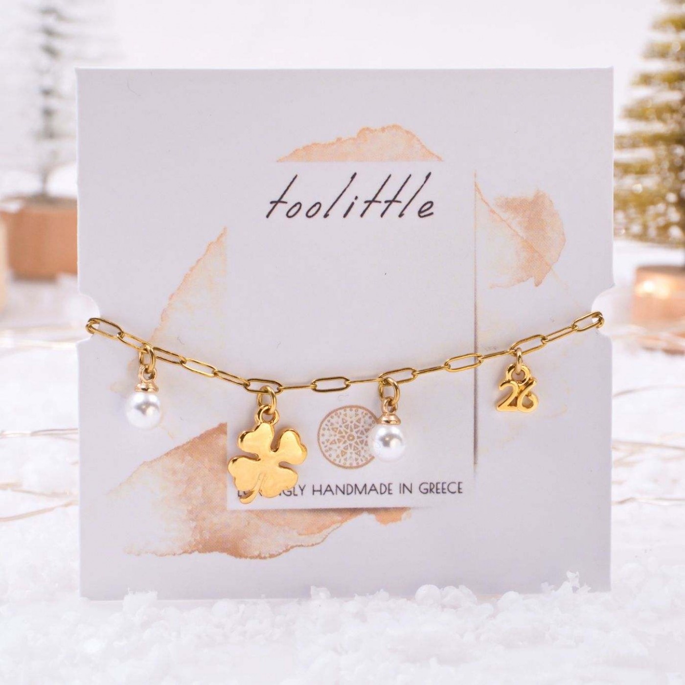 2026 Lucky Bracelet: Pearls & Four Leaf Clover — Pendants & charms from Toolittle — additional view 6