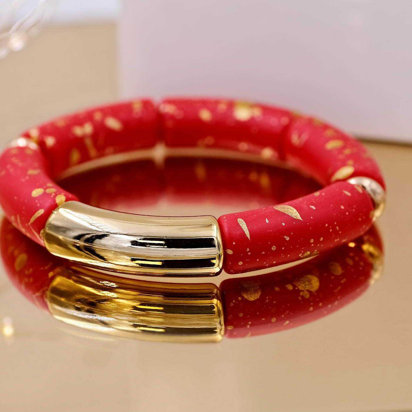 Elastic bracelet Resin beauty — Bracelets from Toolittle — additional view 3