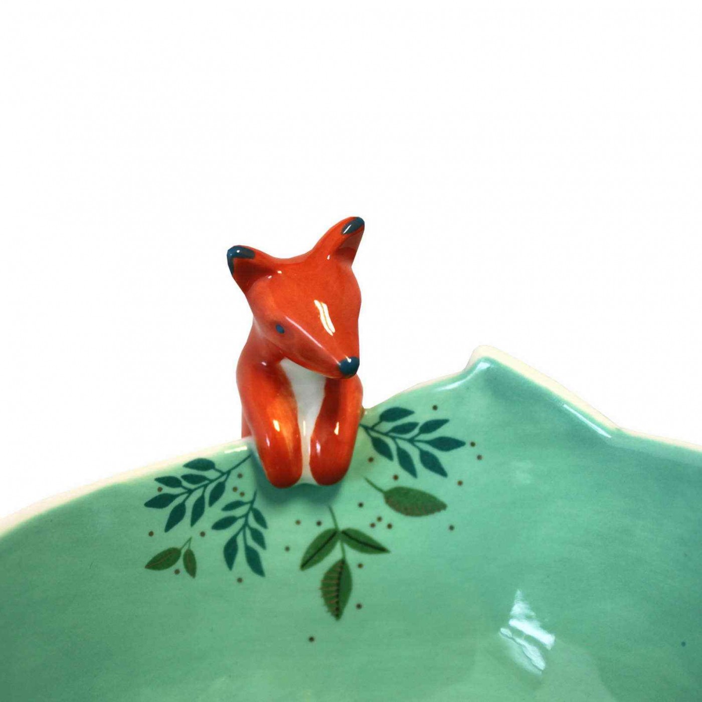 Secret Garden Fox Bowl — Ceramics & pottery from Toolittle — additional view 2