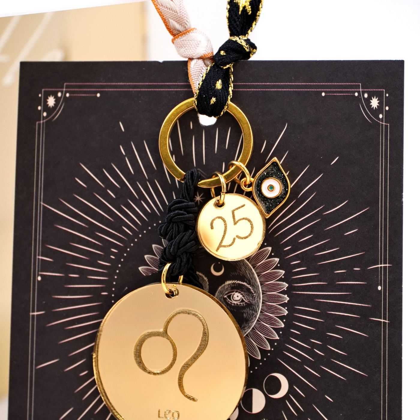 Leo Sign Lucky Keychain — Pendants & charms from Toolittle — additional view 2