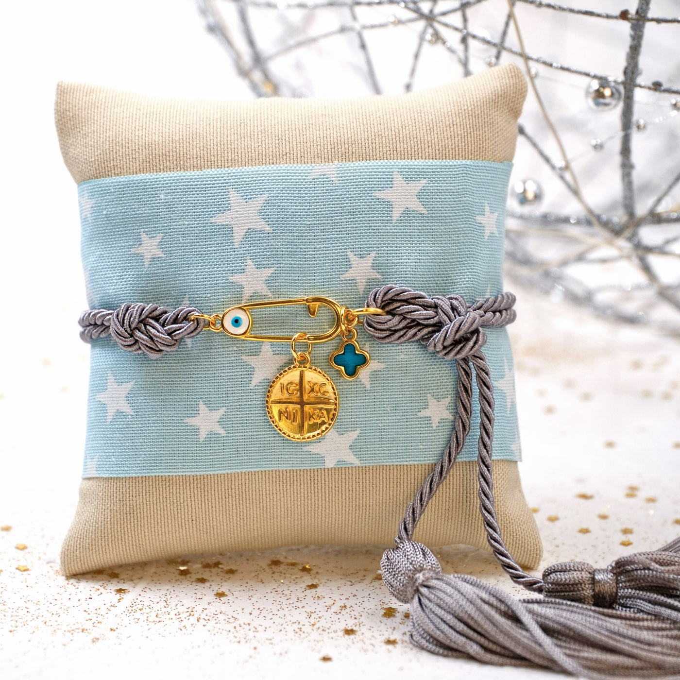 Lucky Cushion Charm for Newborn in a Box — Pendants & charms from Toolittle — additional view 4