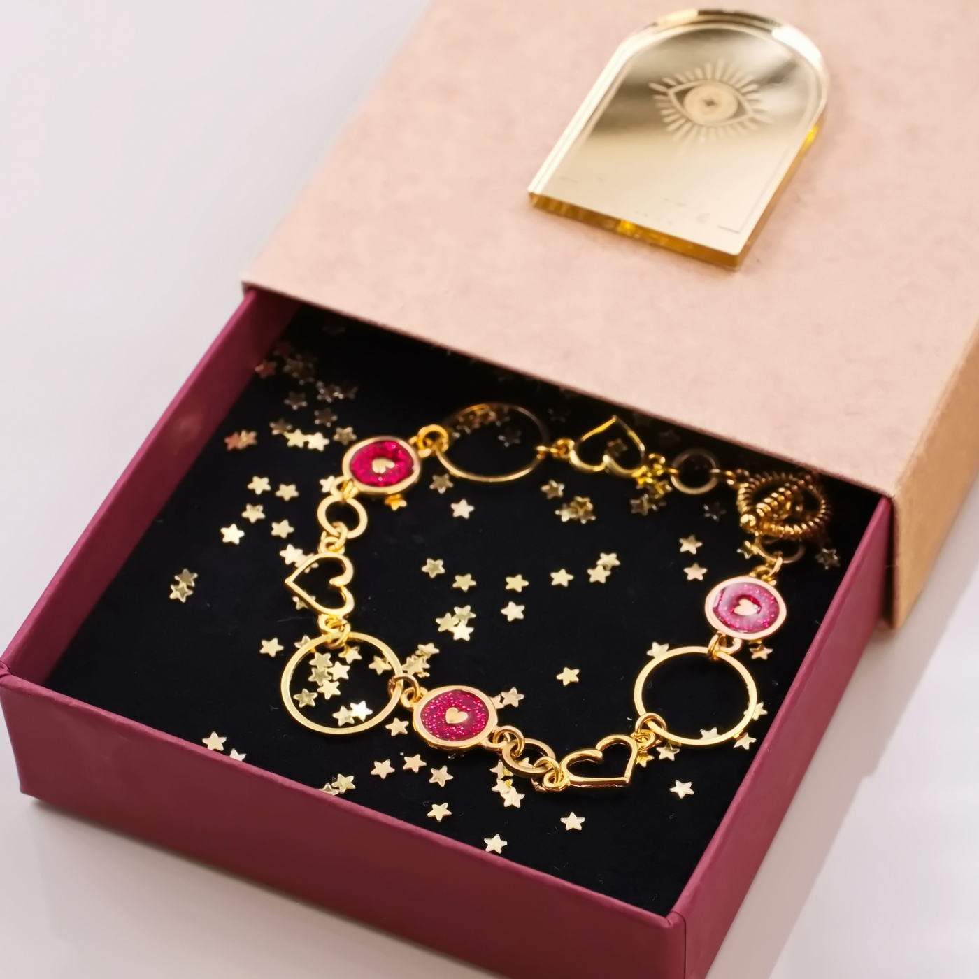 Heart Chain Bracelet — Bracelets from Toolittle — additional view 4