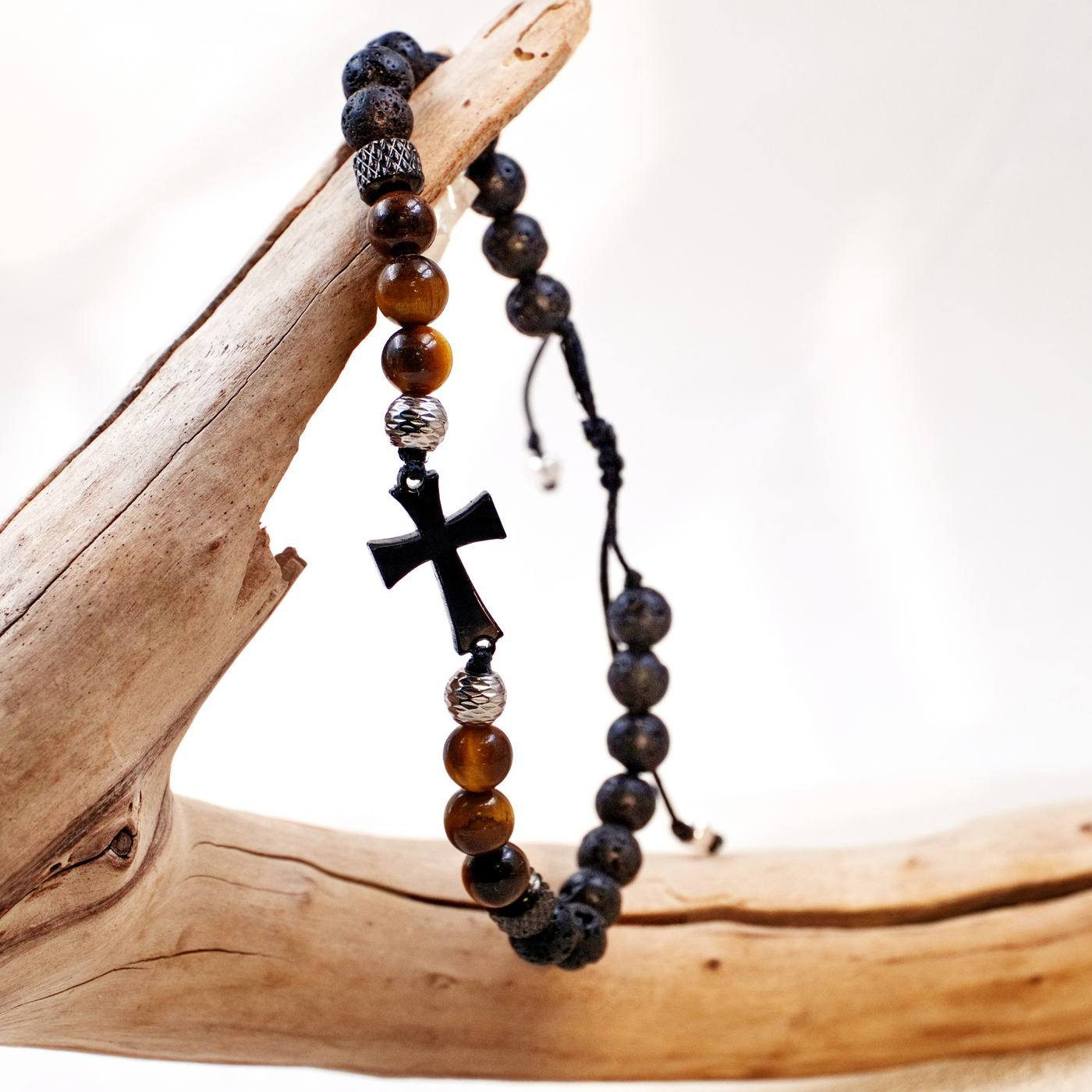 Cross Men's Bracelet — Bracelets from Toolittle — additional view 3