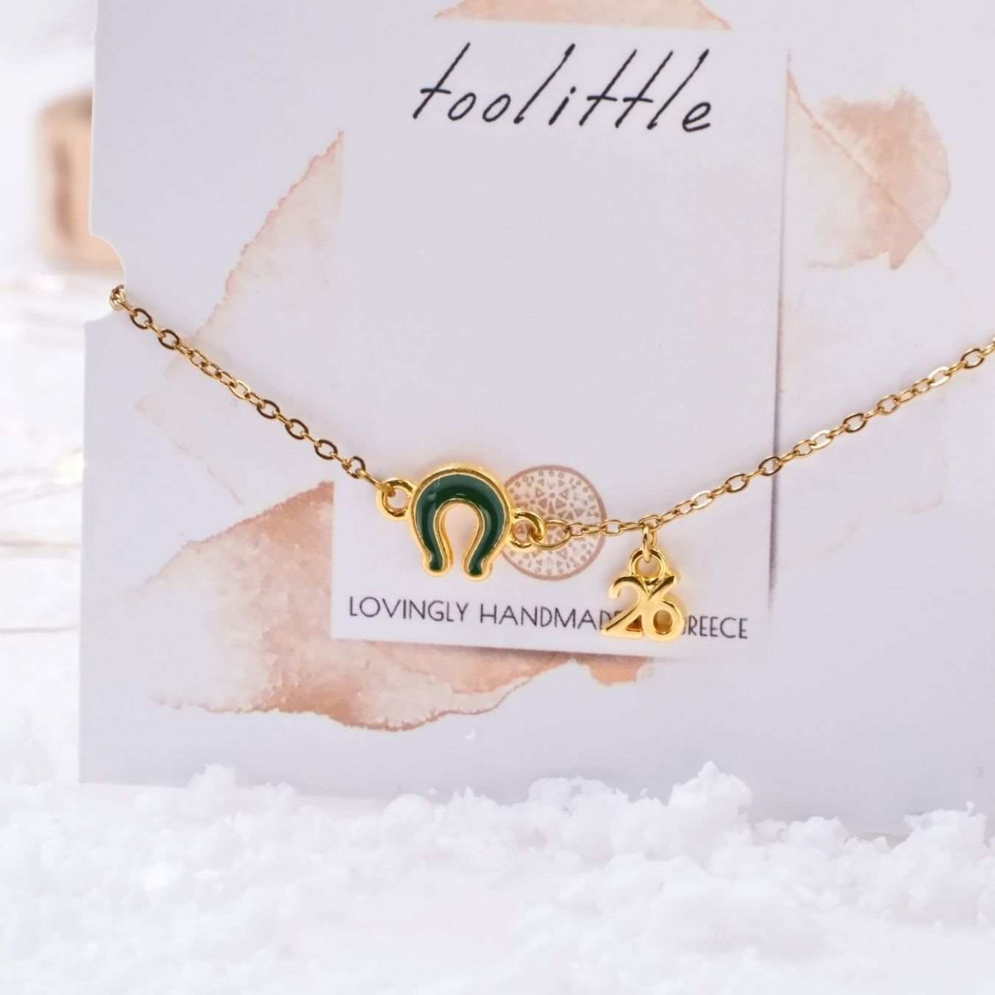 2026 Lucky Enamelled Horseshoe Bracelet — Pendants & charms from Toolittle — additional view 3