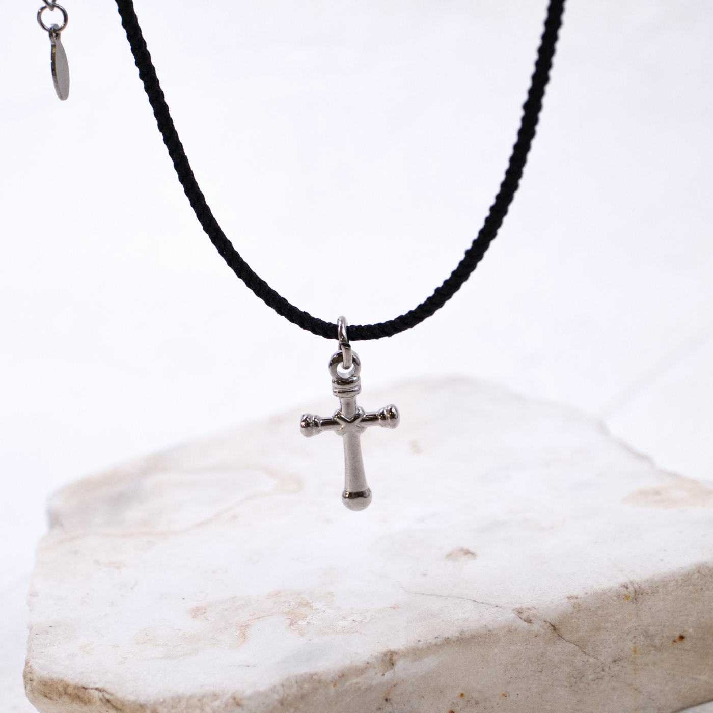 Stainless Steel Cross Men's Necklace — Necklaces from Toolittle — additional view 2