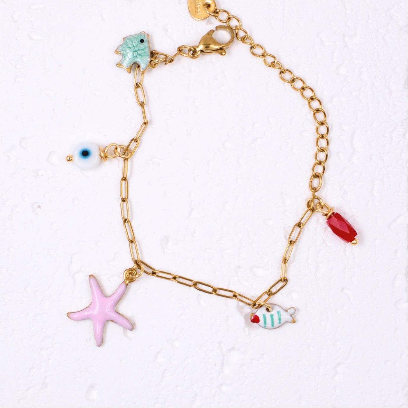 Kid's Starfish Inox Chain Bracelet — Bracelets from Toolittle — additional view 2