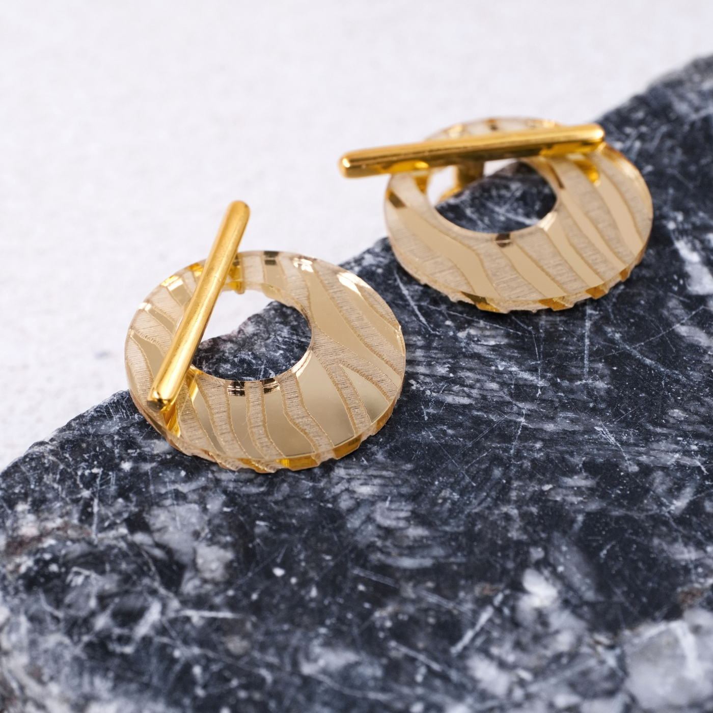 Plexiglass Double-side Earrings — Earrings from Toolittle — additional view 2