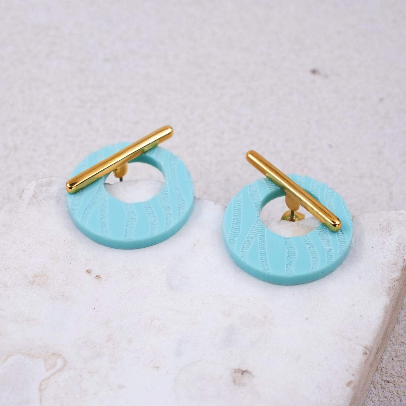 Plexiglass Double-side Earrings — Earrings from Toolittle — additional view 3
