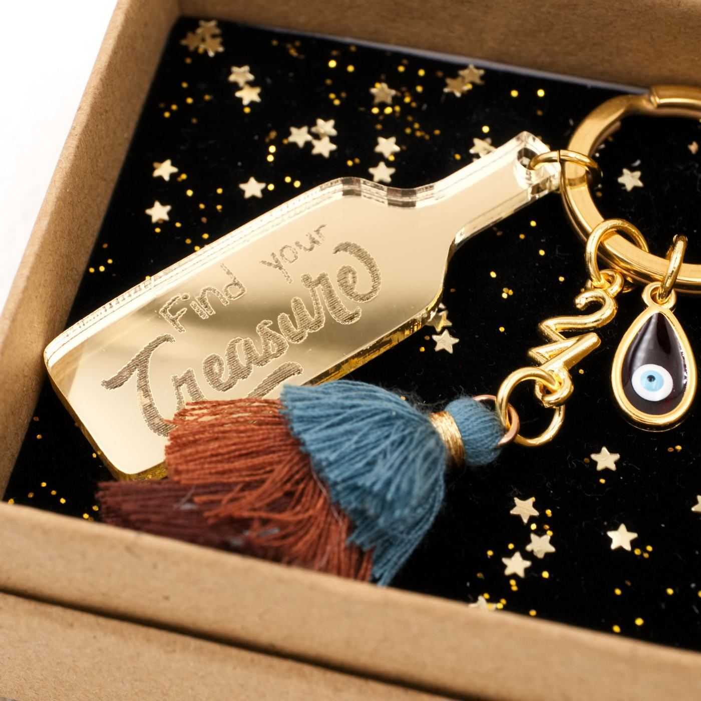 Treasure Lucky Keychain in a Box — Pendants & charms from Toolittle — additional view 2