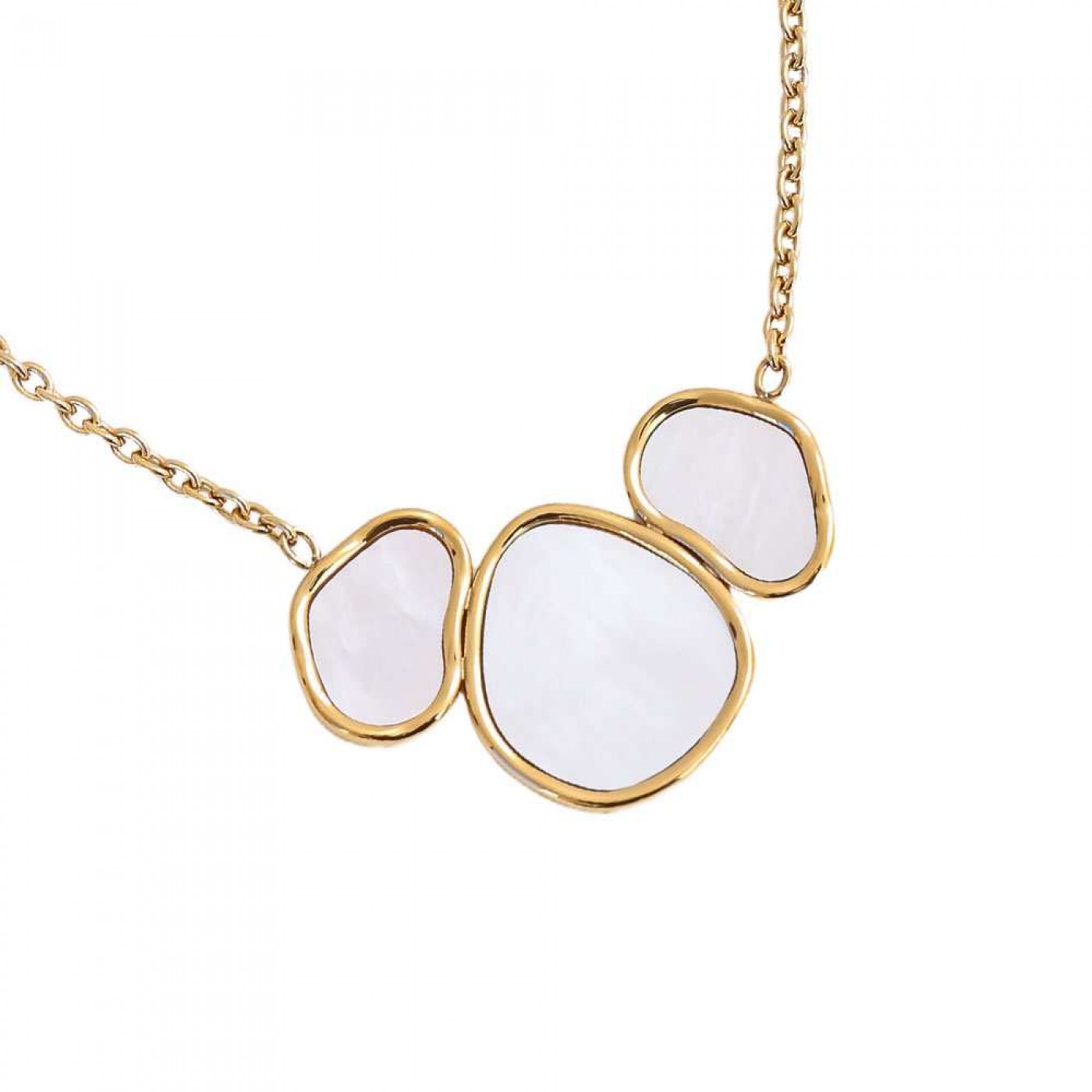 Stainless Steel Jewelry: Necklace with Enamel — Necklaces from Toolittle — additional view 3