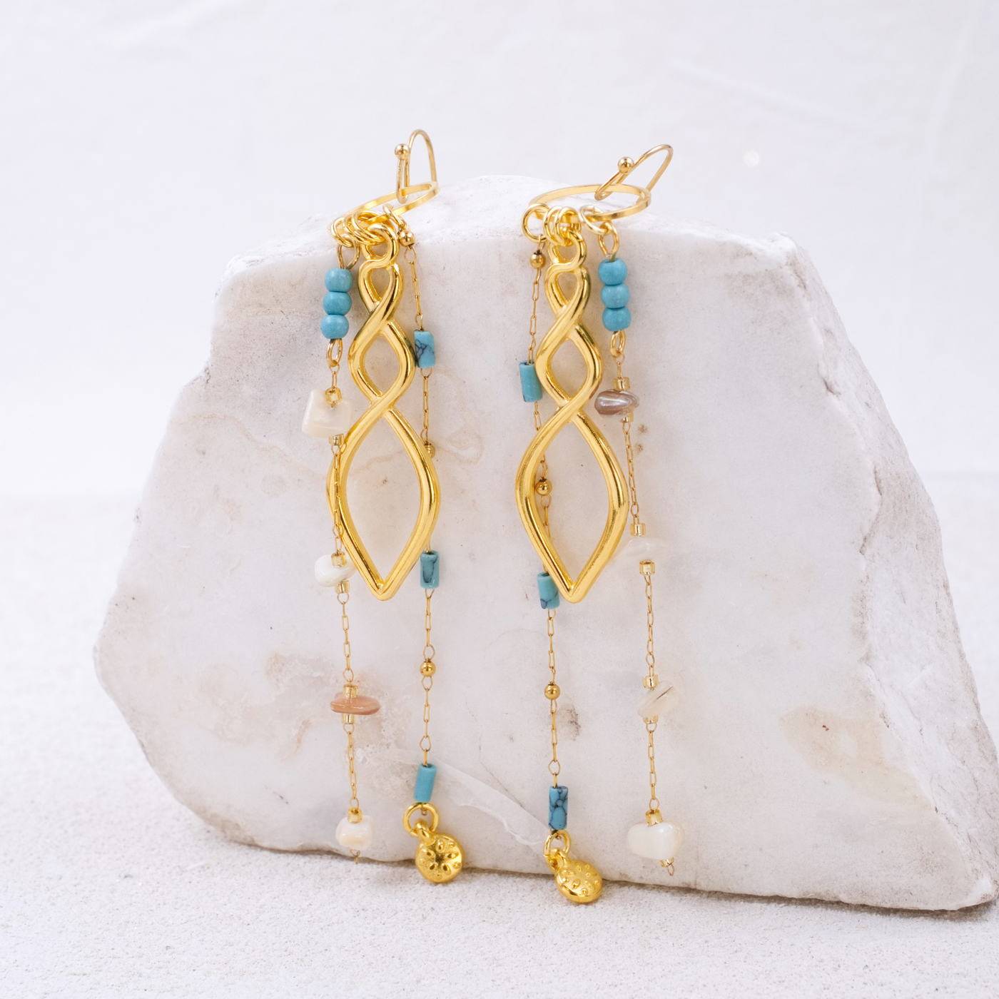 Semiprecious Stones Earrings