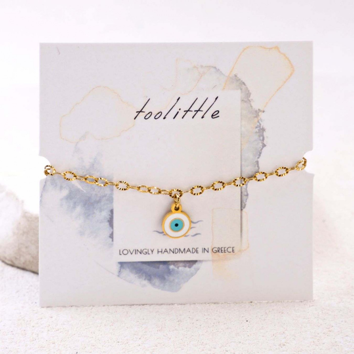 Stainless Steel Jewelry: Bracelet with Evil Eye | Metal Selection — Bracelets from Toolittle — additional view 4