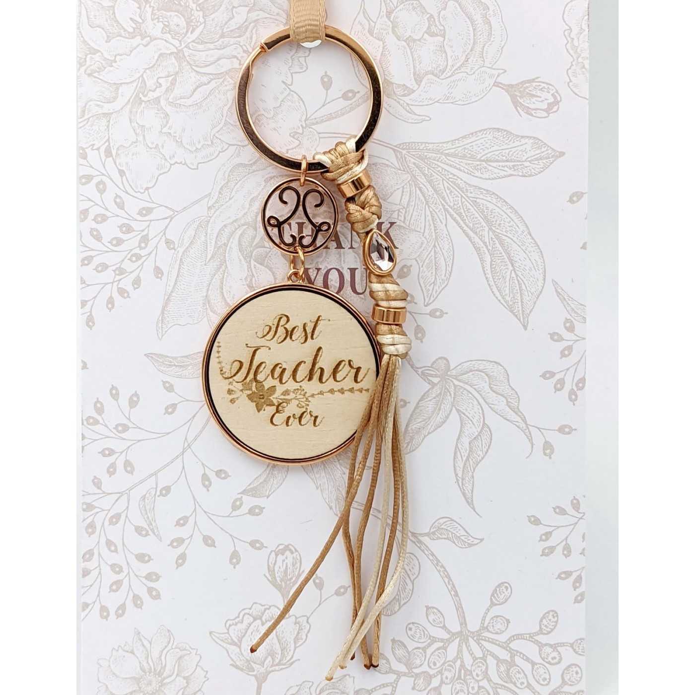 Best Teacher Charm Keychain — Pendants & charms from Toolittle — additional view 5