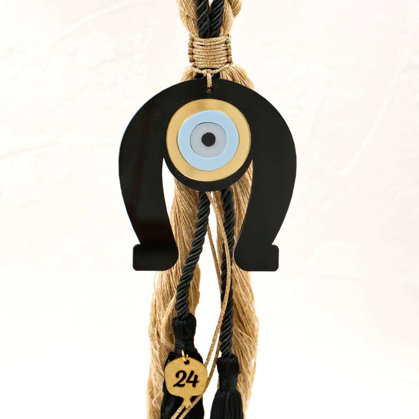 Hanging Lucky Horseshoe Charm — Pendants & charms from Toolittle — additional view 3