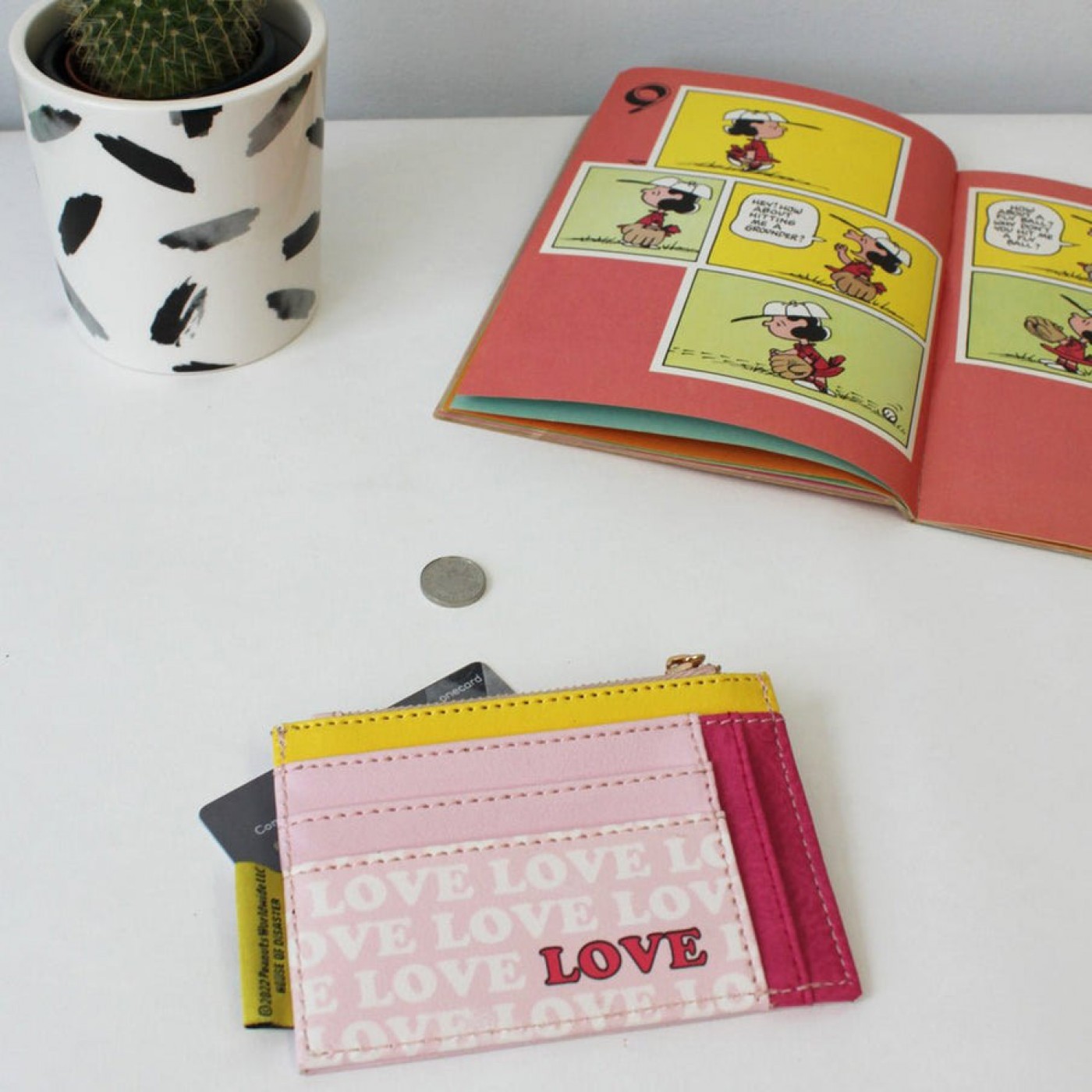 Peanuts 'Love' Zip Purse — Bags & purses from Toolittle — additional view 2