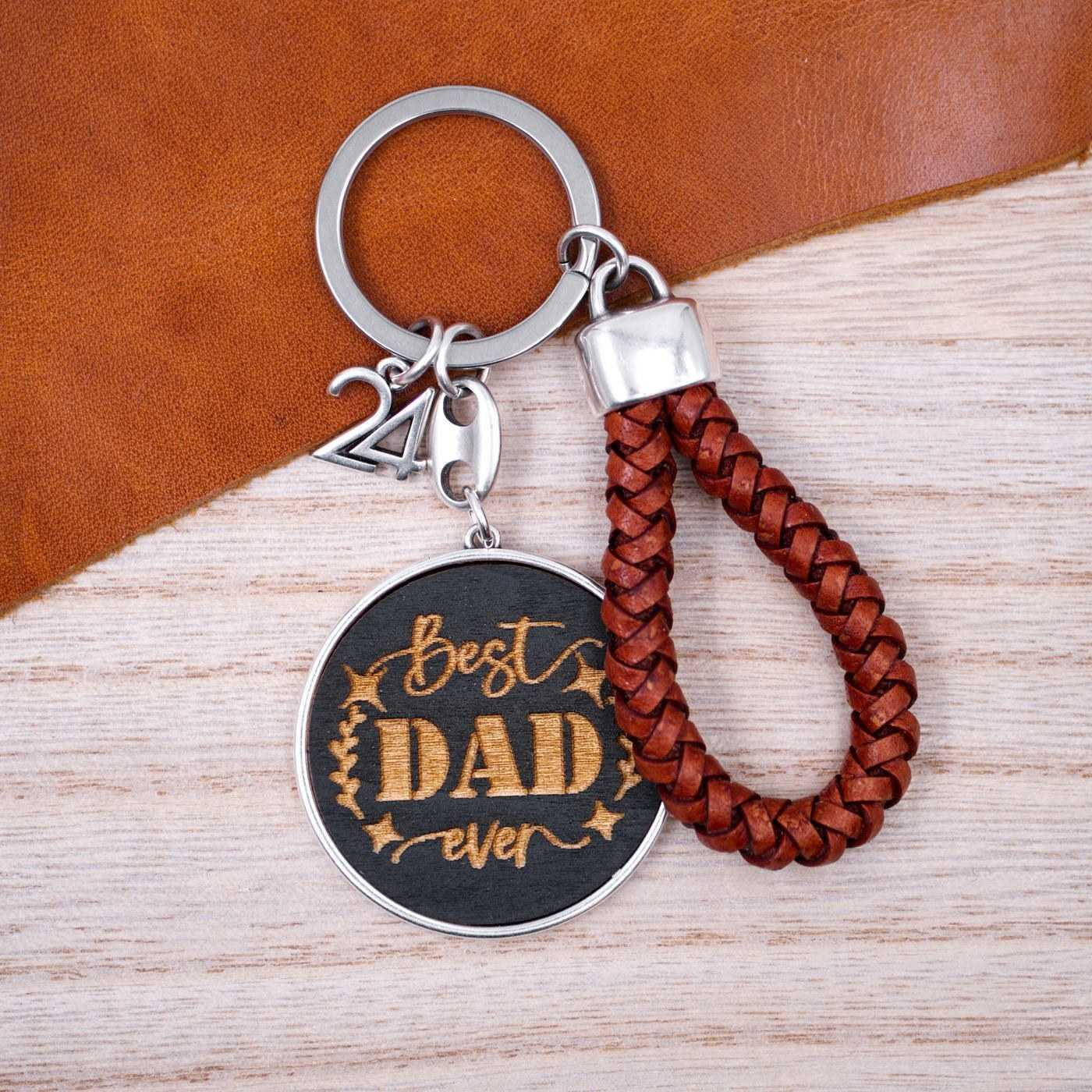 Good luck Keychain Best Dad Ever — Pendants & charms from Toolittle — additional view 4
