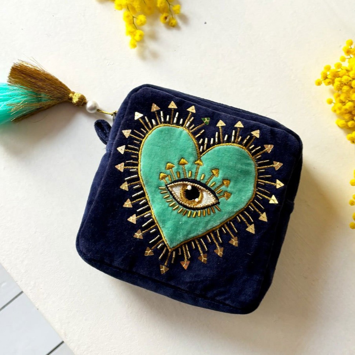 Glimmer Square Make up Bag — Bags & purses from Toolittle — additional view 3