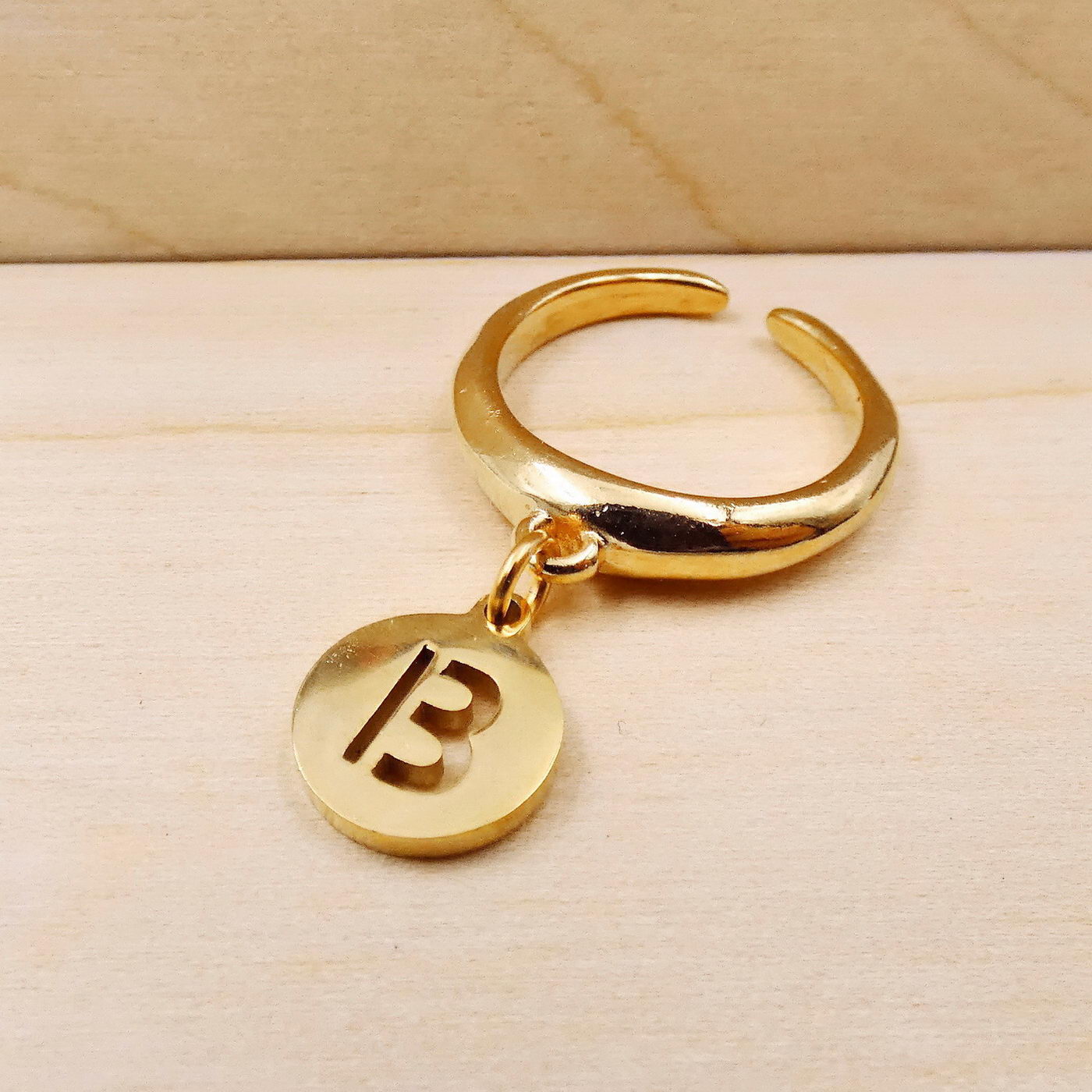 Encardia Initial Ring — Rings from Toolittle — additional view 3