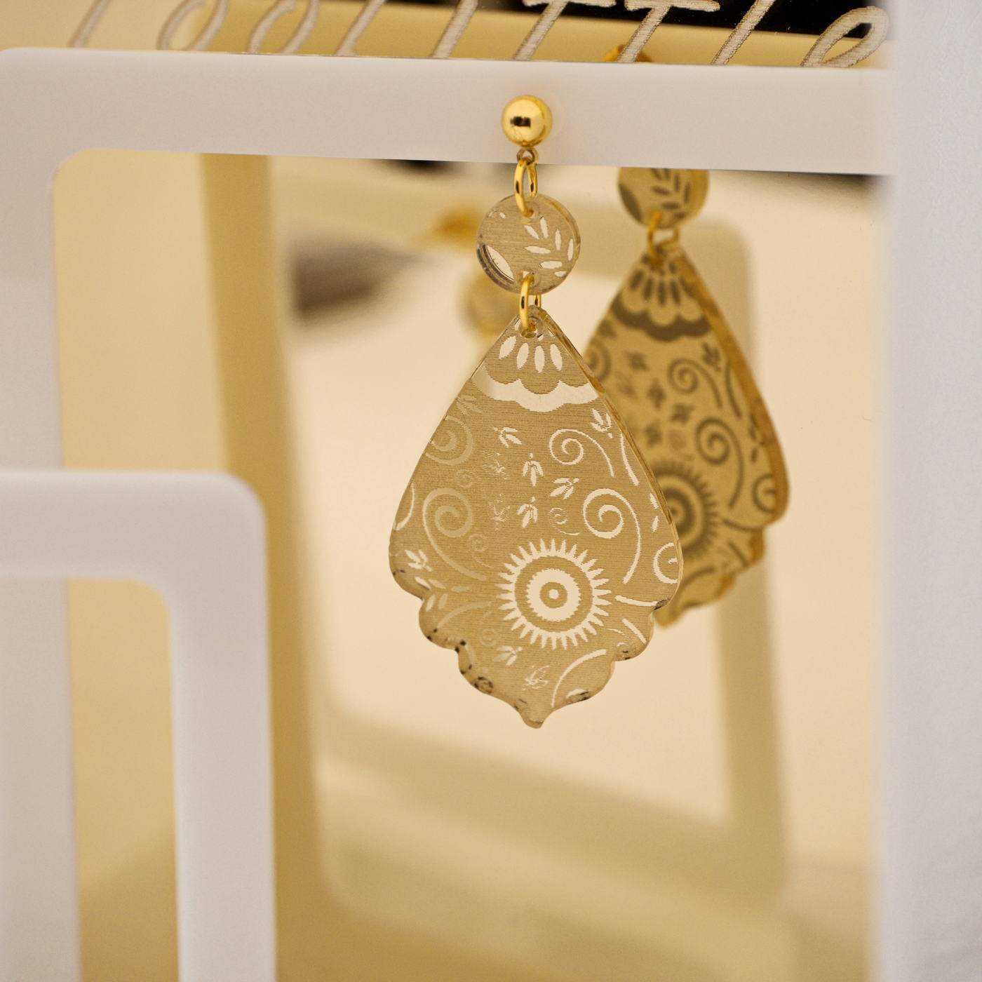 Plexi Glam Earrings — Earrings from Toolittle — additional view 3