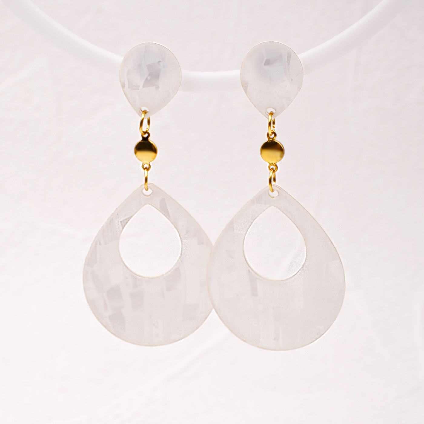Plexiglass Drop Earrings | Color Option — Earrings from Toolittle — additional view 3