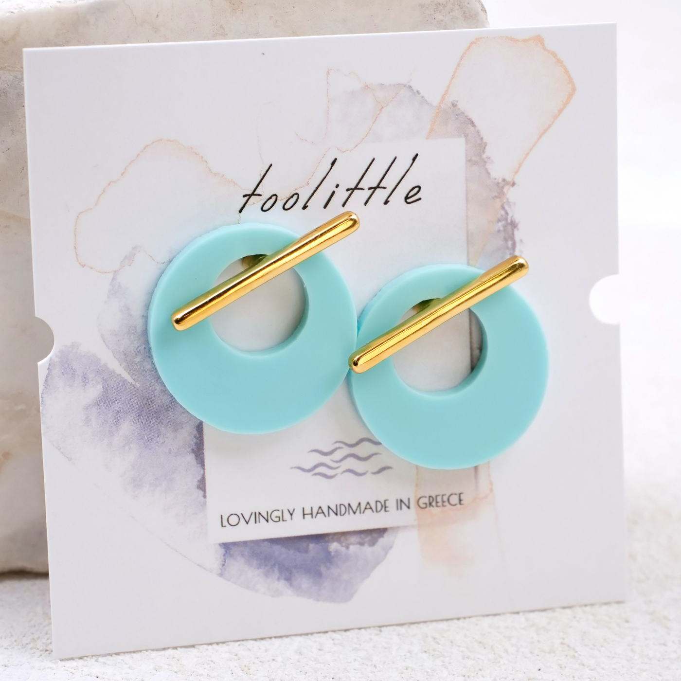 Plexiglass Double-side Earrings — Earrings from Toolittle — additional view 2