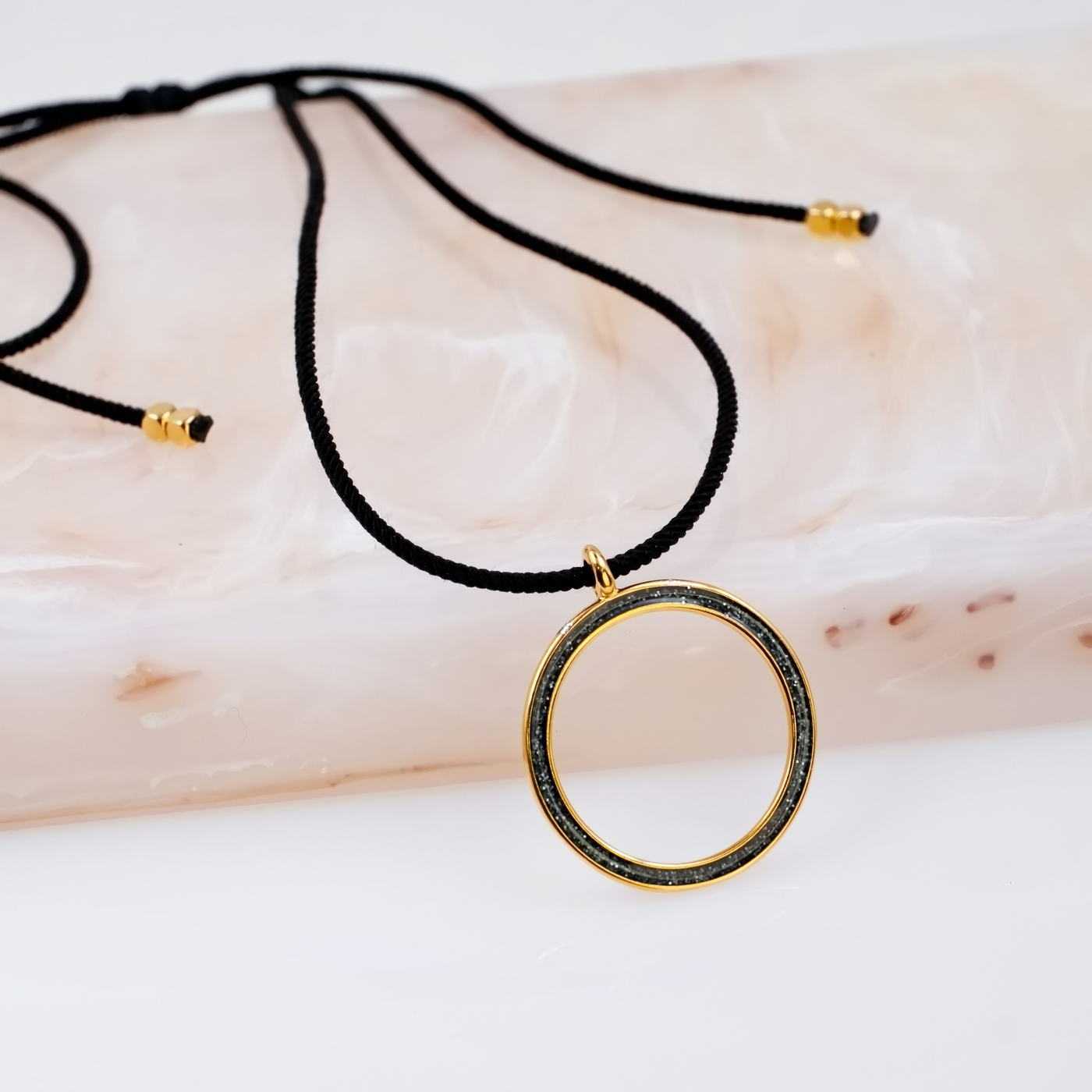 Organic Pendant Long Necklace — Necklaces from Toolittle — additional view 2
