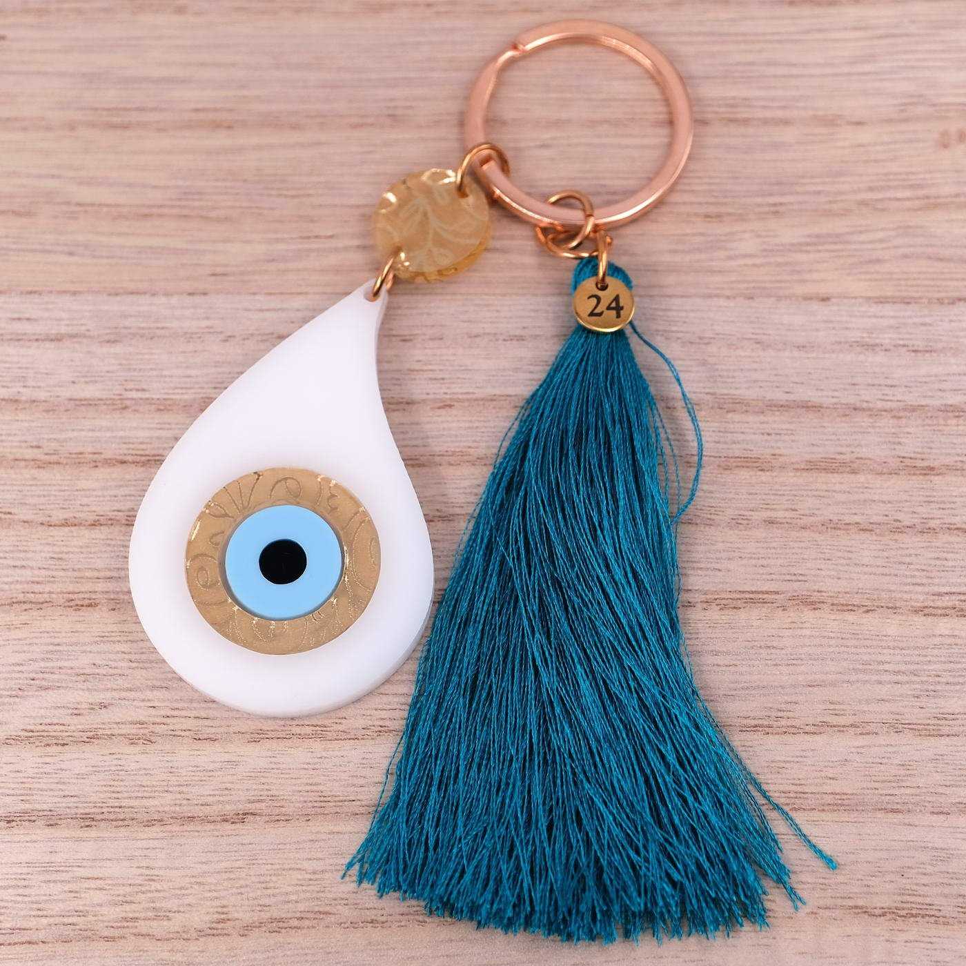 2026 Lucky Keychain with Evil Eye