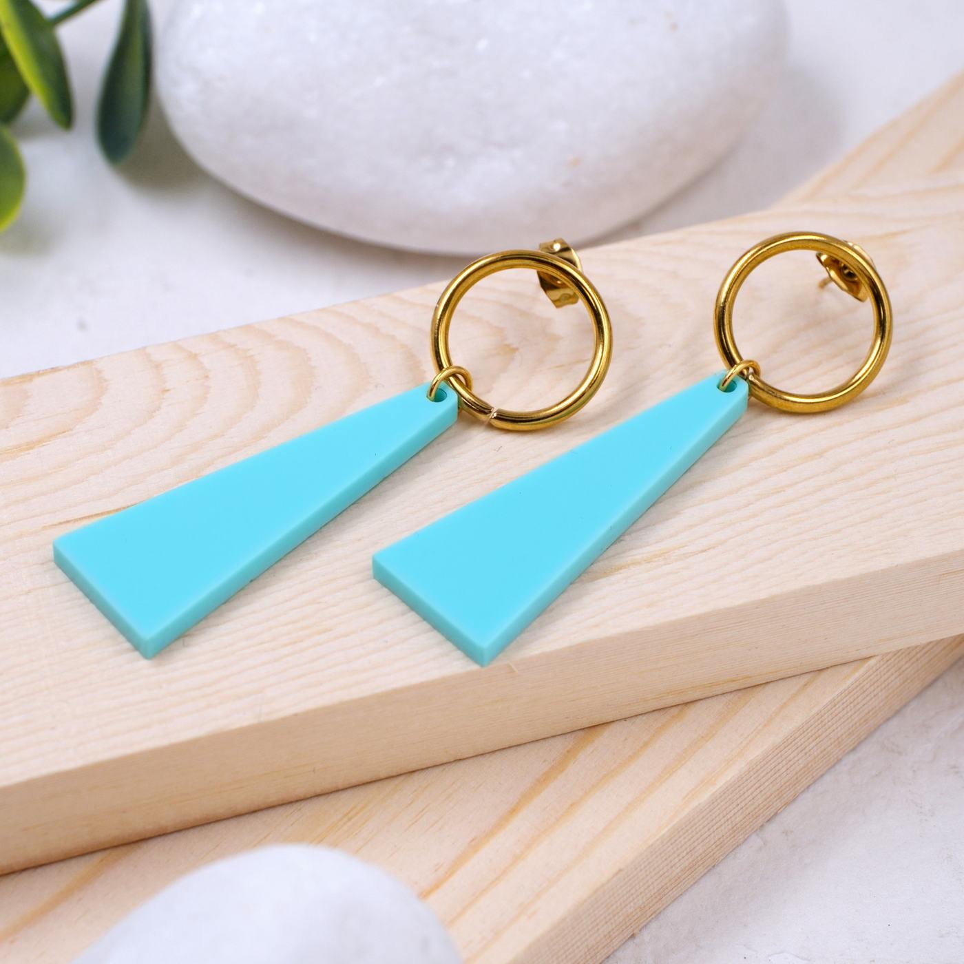 Plexiglass Candy Pop Earrings — Earrings from Toolittle — additional view 2