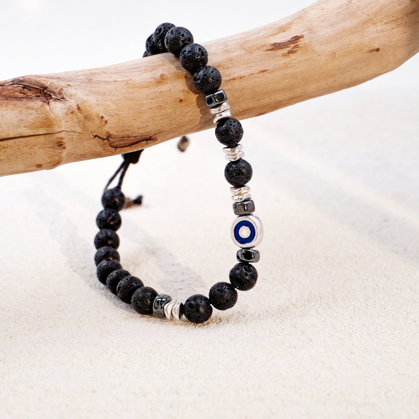 Men's Bracelet with Evil Eye — Bracelets from Toolittle — additional view 3