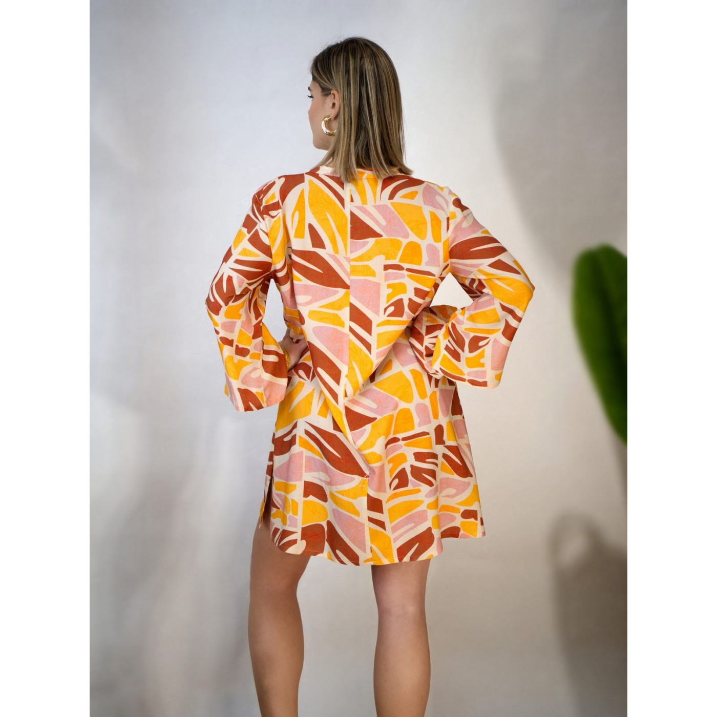 KOKKOSAMMOU Short caftan Naxos — Dresses from Toolittle — additional view 2