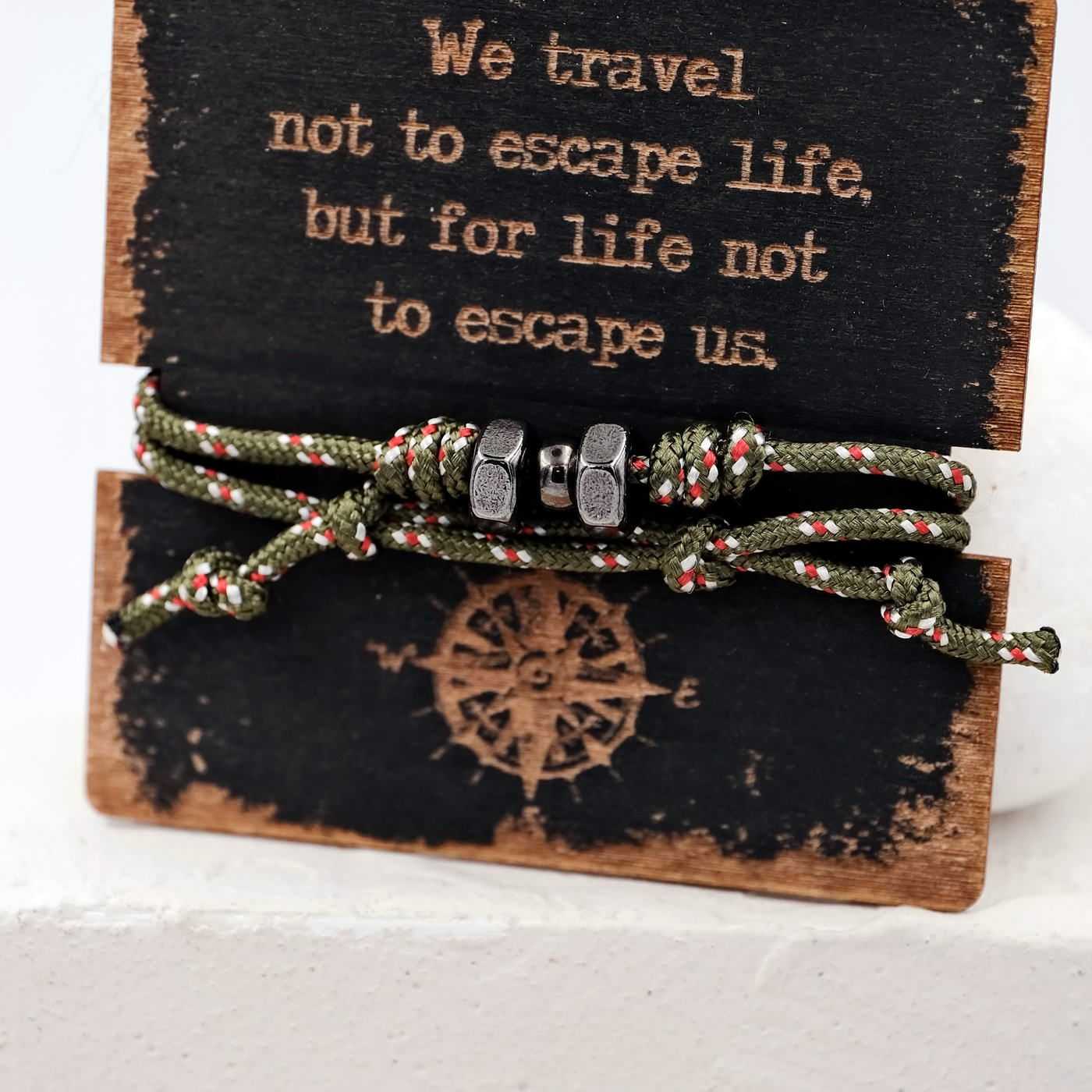 Men's bracelet Vintage Tag — Bracelets from Toolittle — additional view 3