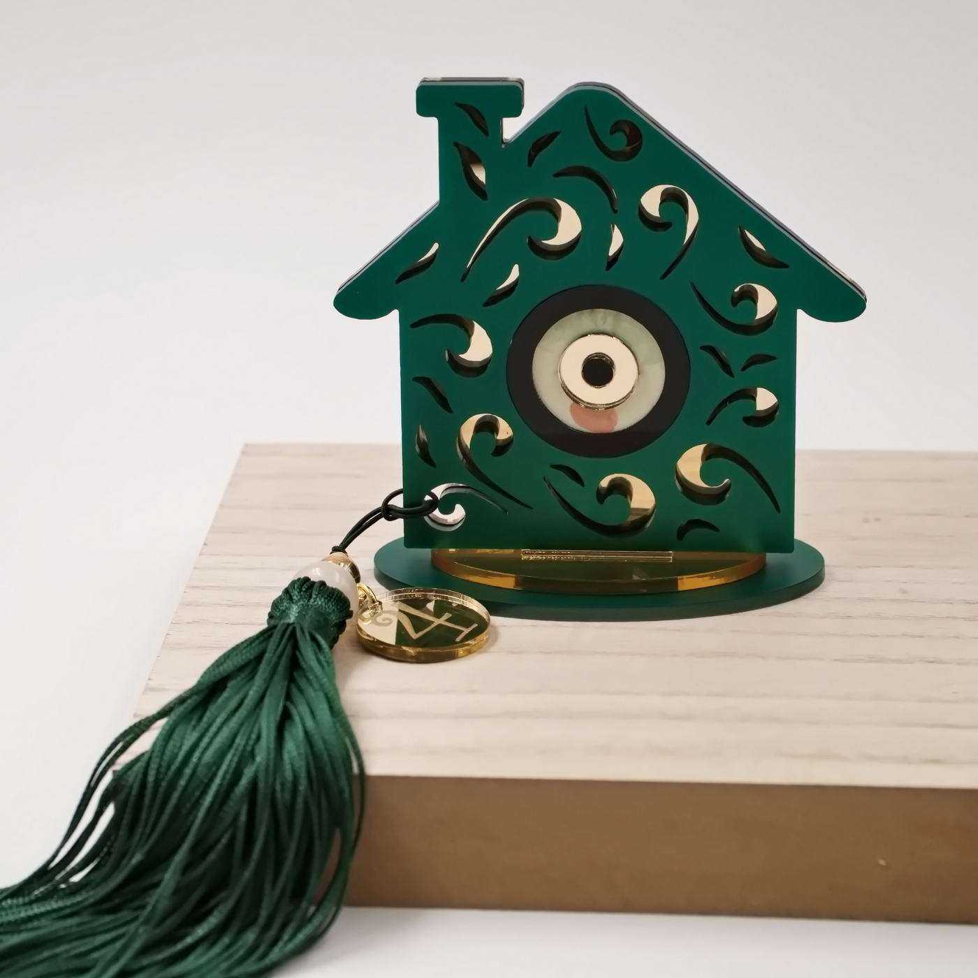 2026 House with Evil Eye Lucky Charm — Pendants & charms from Toolittle — additional view 3
