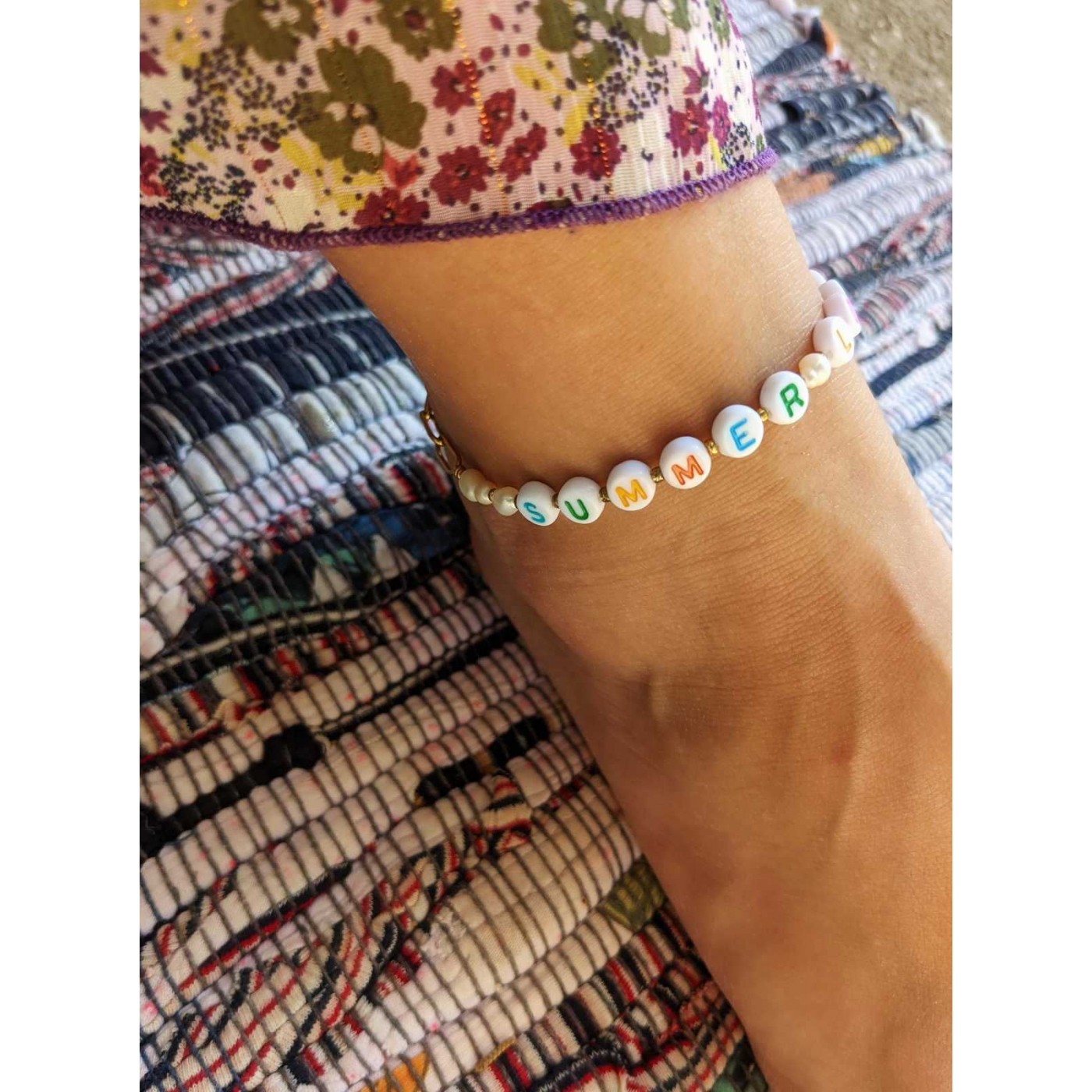 Color Staybright stainless steel Anklet — Anklets from Toolittle — additional view 9