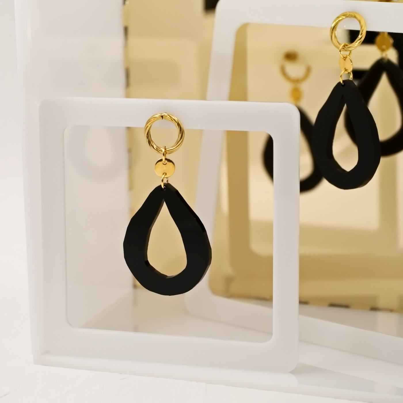 Earrings Plexi Glam — Earrings from Toolittle — additional view 2