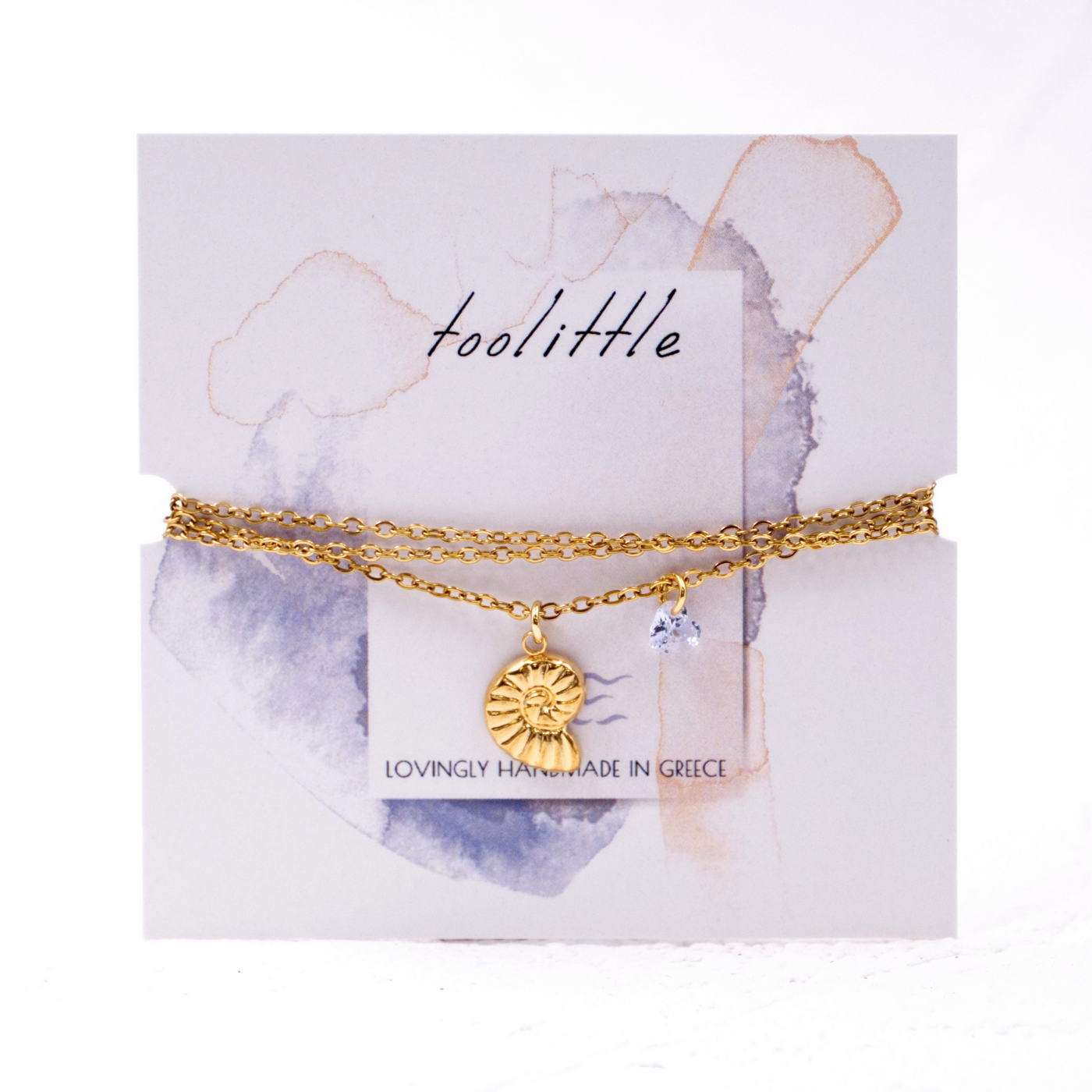 Inox Sea Shell Chain Necklace — Necklaces from Toolittle — additional view 2