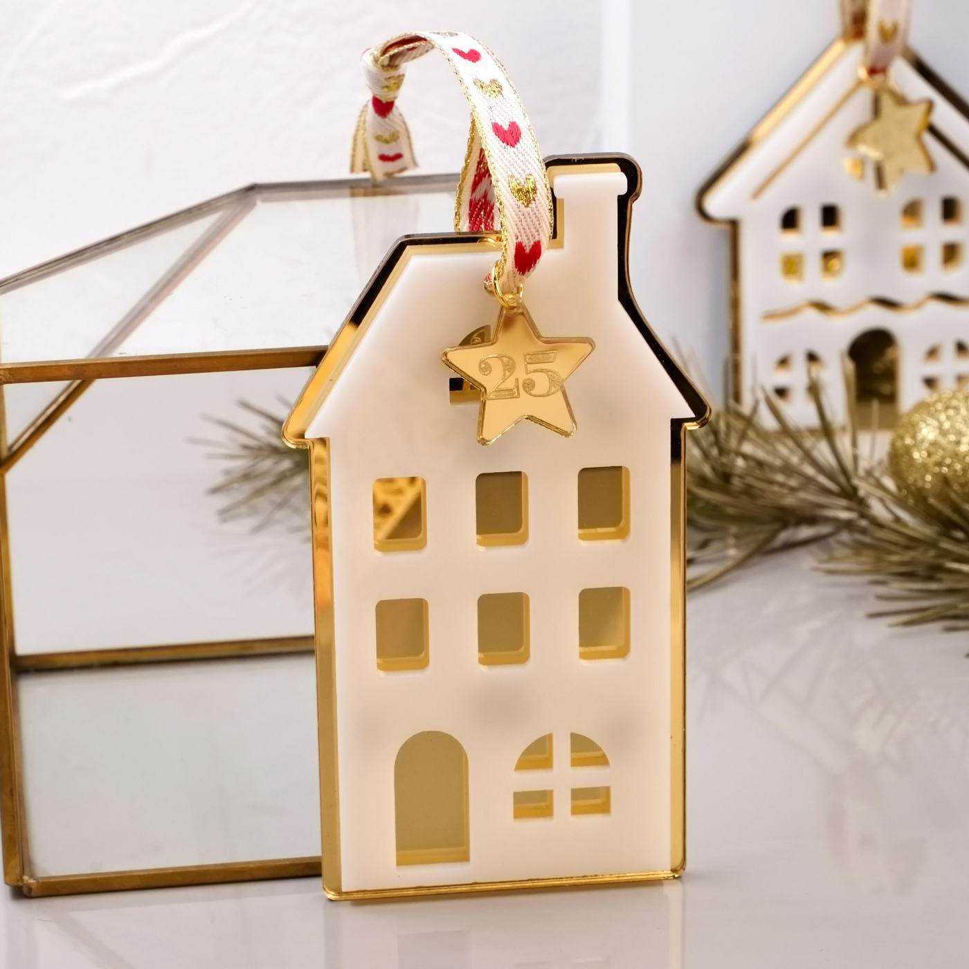 2026 Christmas Lucky House Ornament — Pendants & charms from Toolittle — additional view 4