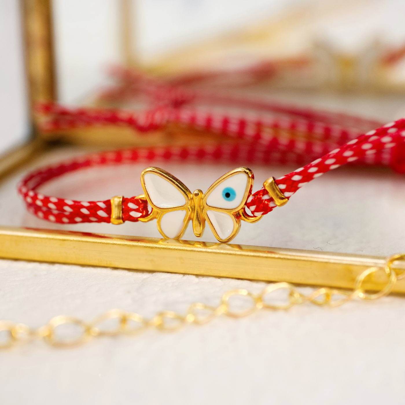 Evil Eye Buttefly Martaki Bracelet for Women — Bracelets from Toolittle — additional view 3