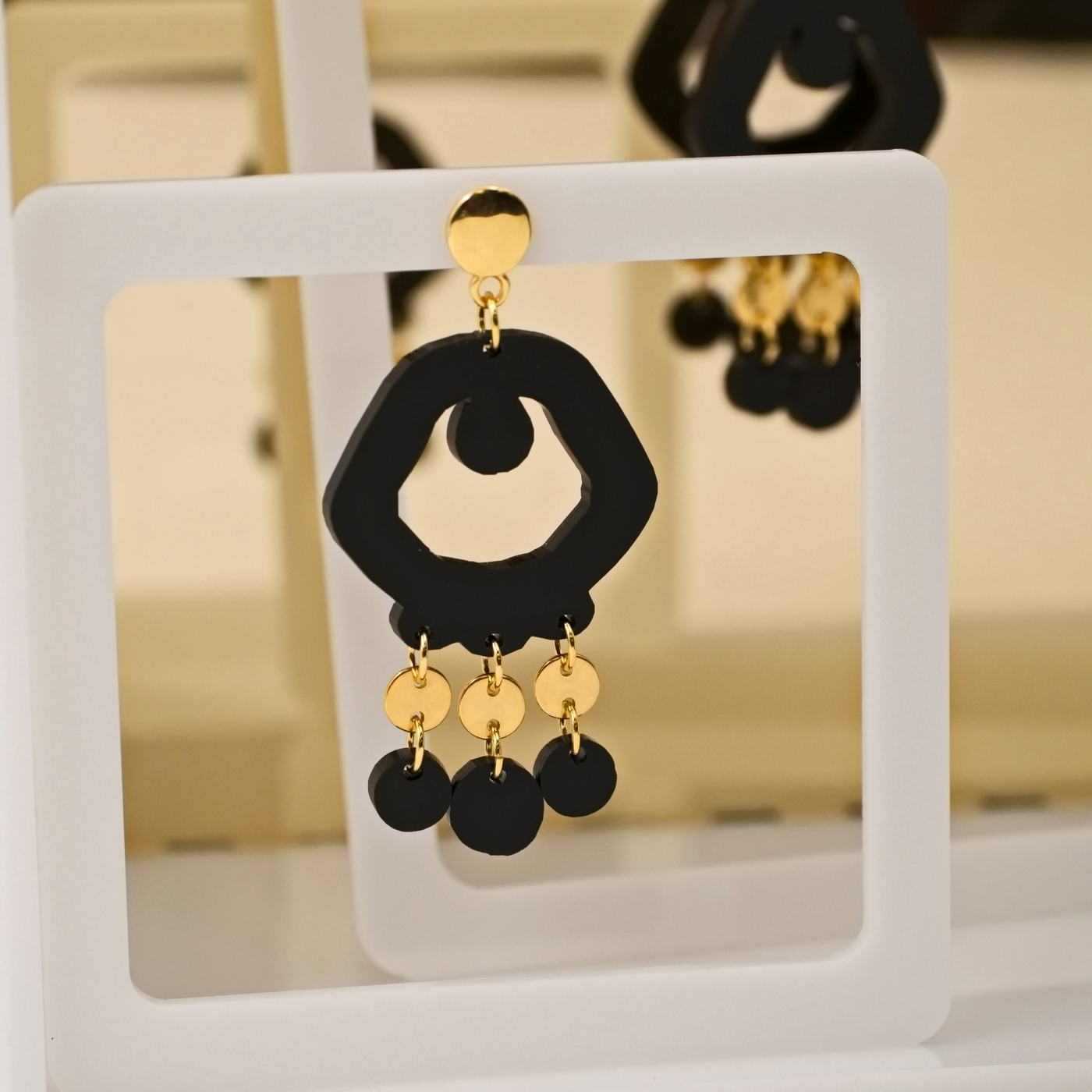 Earrings Plexi Glam — Earrings from Toolittle — additional view 2