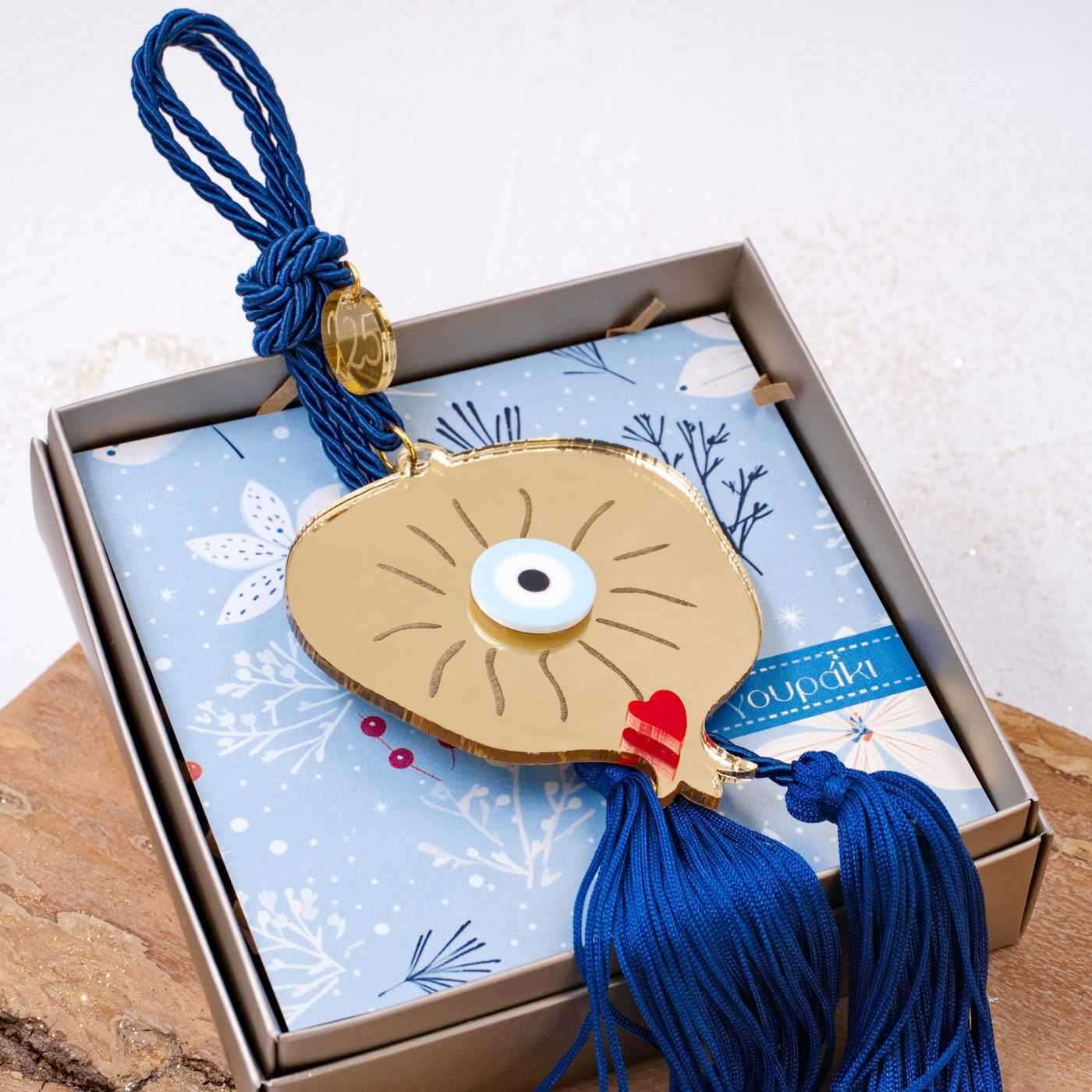 2026 Golden Pomegranate Lucky Charm — Pendants & charms from Toolittle — additional view 6