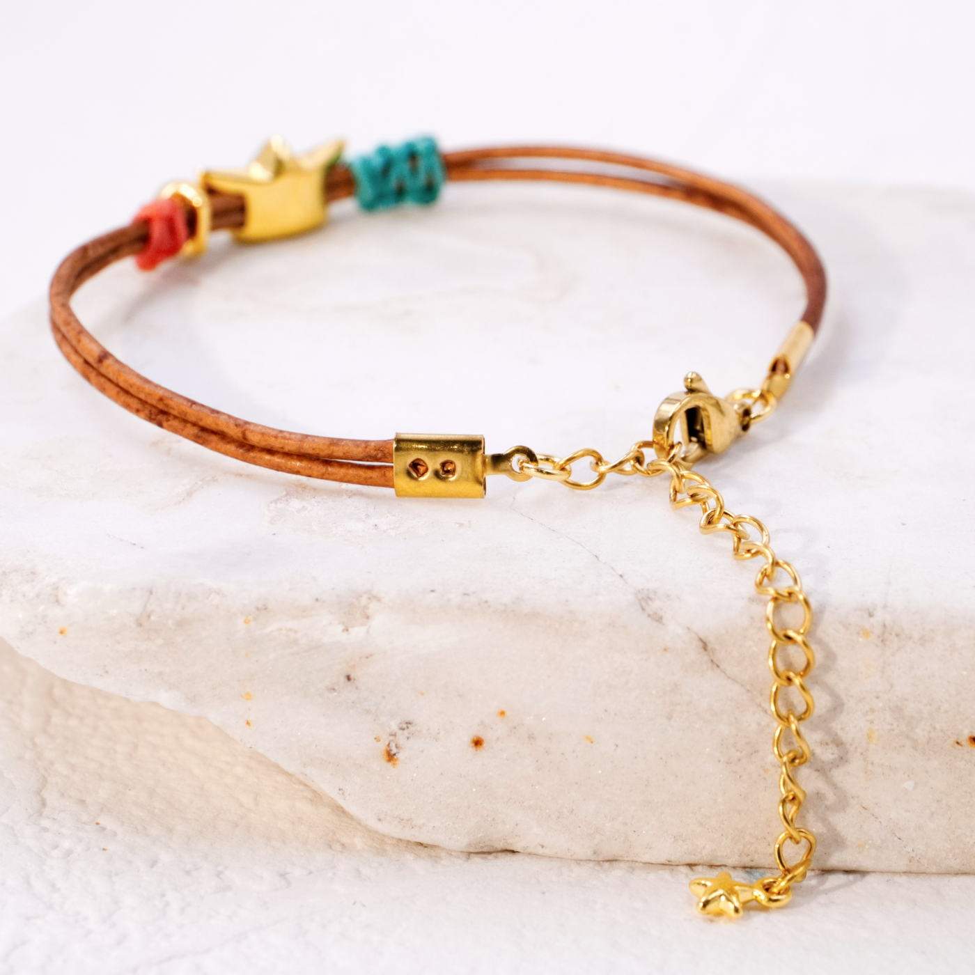 Boat & Evil Eye Leather Bracelet — Bracelets from Toolittle — additional view 2