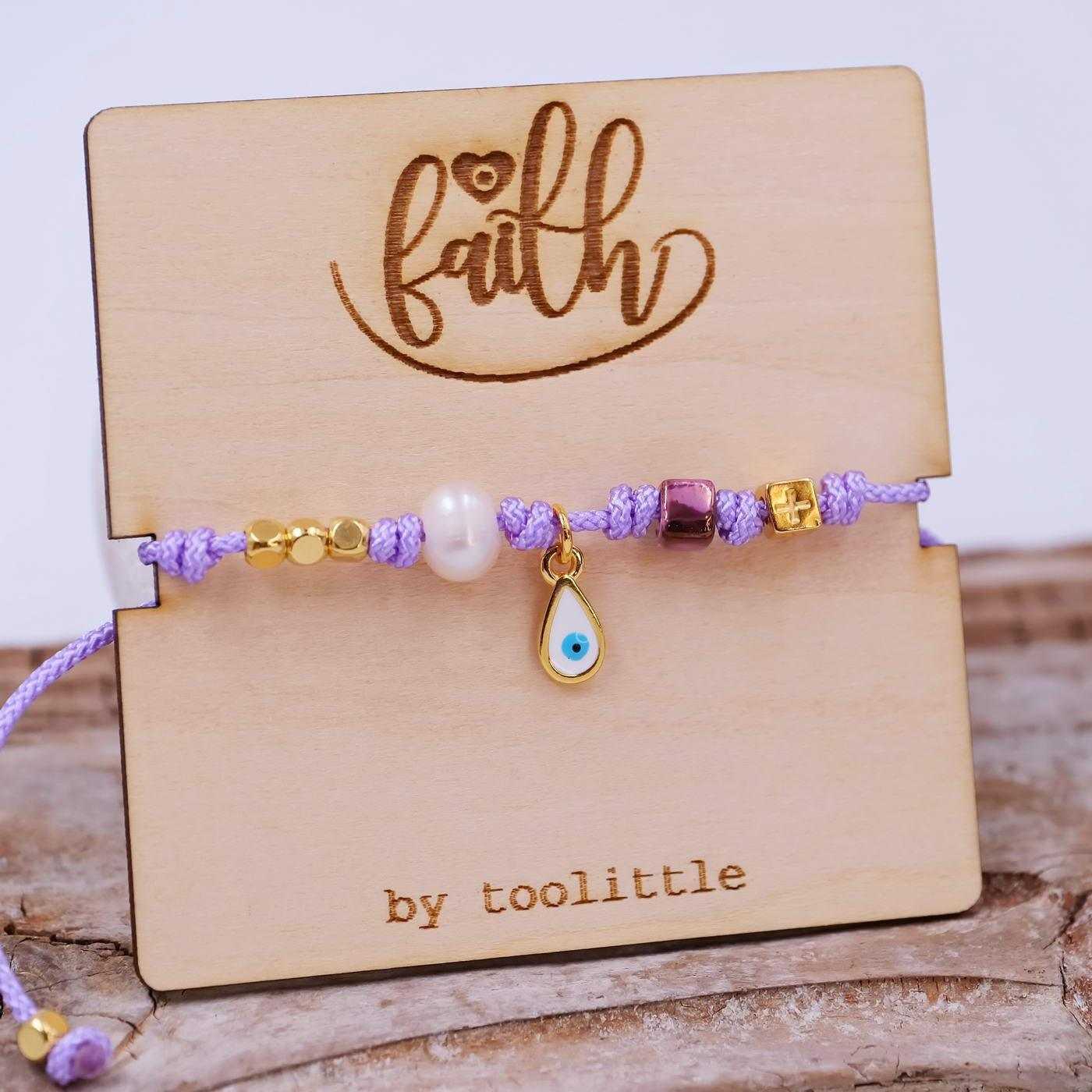 Makrame bracelet Faith — Bracelets from Toolittle — additional view 2