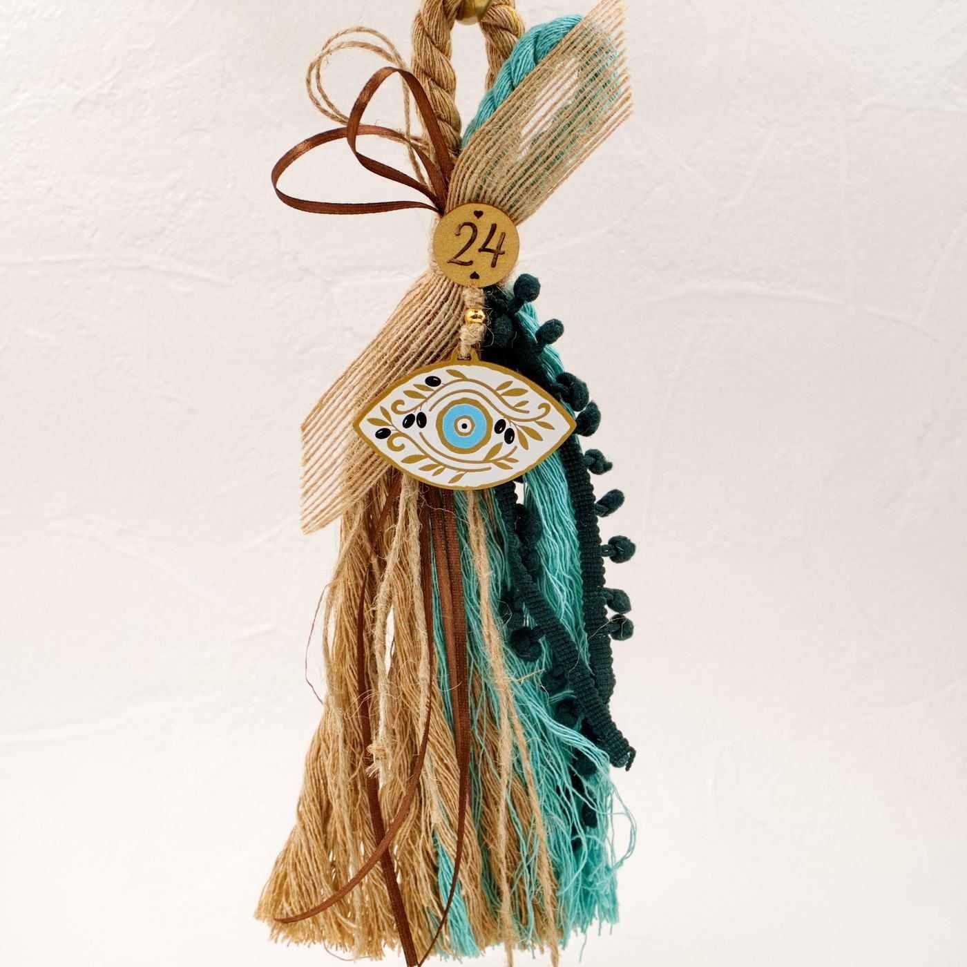 2026 Lucky Charm with Wooden Evil Eye — Pendants & charms from Toolittle — additional view 2